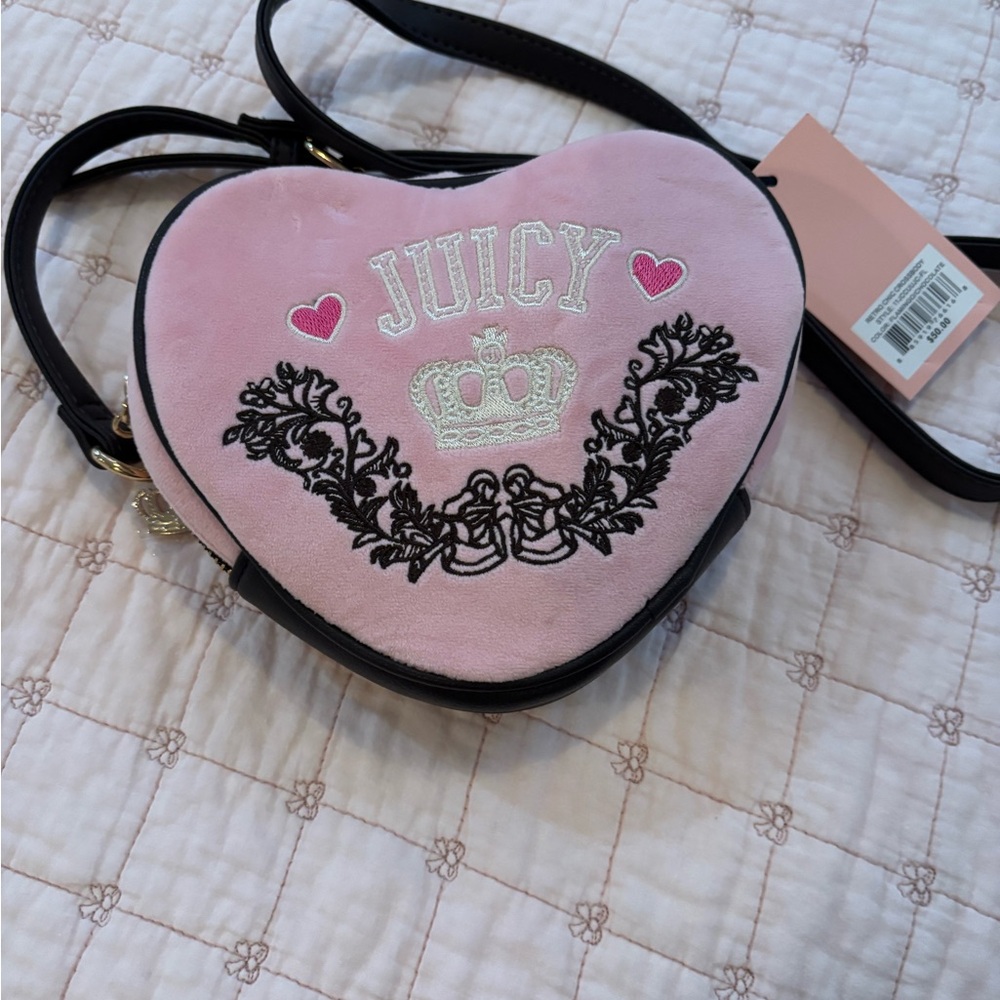 Juicy Couture Pink Heart-Shaped Bag